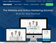 Tablet Screenshot of inboundmd.com